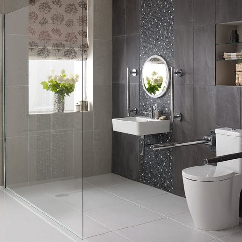 image of a wet room